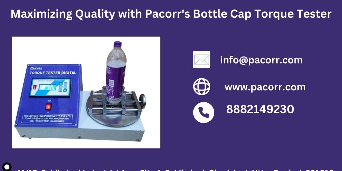 How Pacorr’s Bottle Cap Torque Tester is Redefining Quality Standards in Packaging