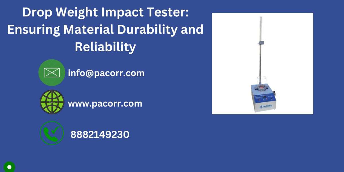 Pacorr's Drop Weight Impact Tester: The Reliable Choice for High-Precision Impact Testing in Manufacturing